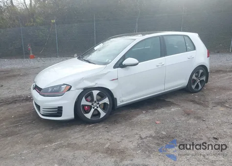 2016 Volkswagen Golf Gti Autobahn W/Performance Package 4-Door из США, поврежденный, VIN 3VW547AU7GM069339